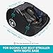 YOREPEK Padded Car Seat Travel Bag for Airplane, Fits for Doona Car Seat Stroller with isofix Base, Infant Car Seat Bags with Lockable Zipper, Foldable Gate Check Stroller Backpack for Baby Travel