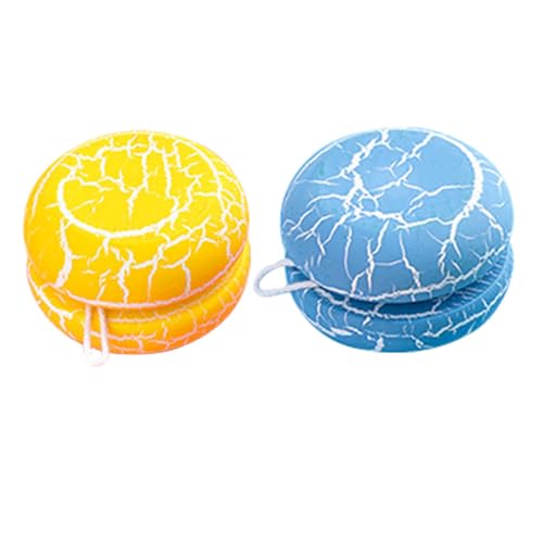 Toddmomy 2 Pcs Wooden for Cracked Design Lightweight and Portable for Hand Eye Coordination and Wrist Flexibility Natural Material Random Color