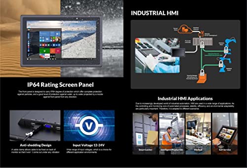 Image of LILLIPUT 15.6 inch TK1560 /C NO-Touch 1000 nits high Brightness IP65 Front Panel Design with HDMI, VGA, AV Monitor for Teleprompter