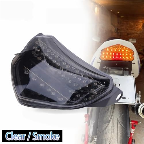 Luz trasera de moto para solucionar intermitentes rotos en tu GSXR 2