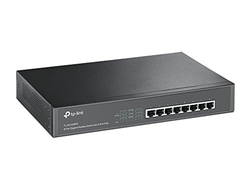 TP-Link スイッチングハブ ポート数8 T1500G-10PS T1500G-10PS | JetStream 8-Port Gigabit Smart PoE Switch with