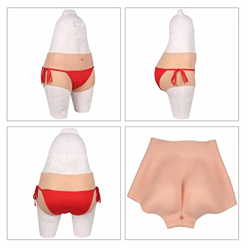 RTIA Calcinhas de silicone para crossdressing realistas escondidas gaff falsas vagina cuecas boxer c