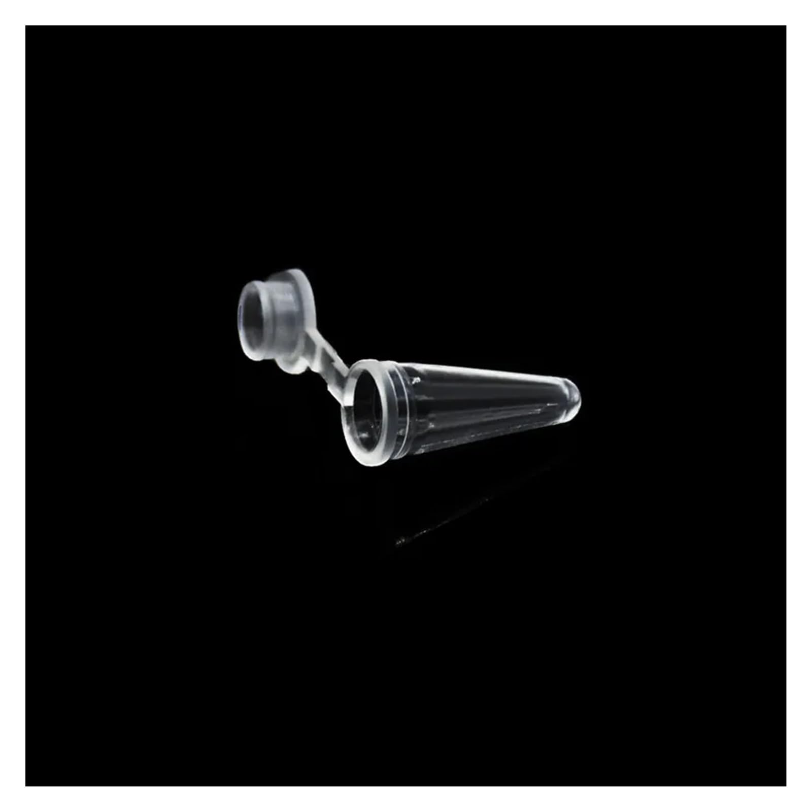 Equipo de Laboratorio Microtubos Tubo PCR 0,1 ml Tubo centrífugo de Laboratorio Tubo centrífugo de plástico Transparente con Cubierta 100ul EP Micro Tubo 1000/PK