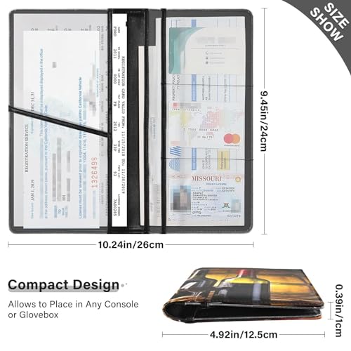 Organizador para Documentos de Auto Multicolor miniatura 3