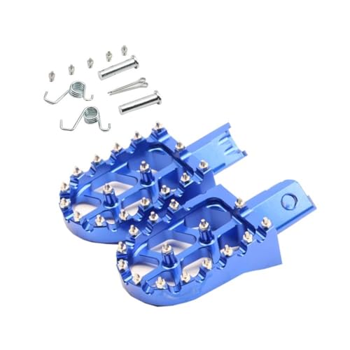 Repose-pieds CNC pour moto et Pit Bike en alu anodisé coloré CRF