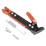 WENINETIES 1pcs Caballete Lateral Moto para Super SOCO CPx CUx CU TC 50/MAX/Wanderer TS TSX 1500 2019-2022, Pata de Cabra Ajustable, Soporte de Estacionamiento Antideslizante,Orange WENINETIES 1pcs Caballete Lateral Moto para Super SOCO CPx CUx CU TC 50/MAX/Wanderer TS TSX 1500 2019-2022, Pata de Cabra Ajustable, Soporte de Estacionamiento Antideslizante,Orange