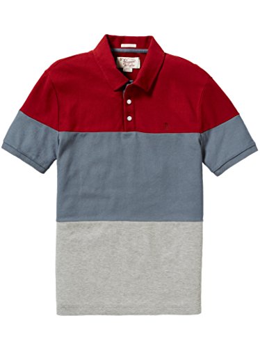 Original Penguin Men's Short Sleeve Colorblocked Polo