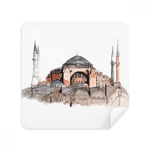 Lunettes chiffon de nettoyage anti-traces motif Istanbul pour smartphone et surfaces vitrées