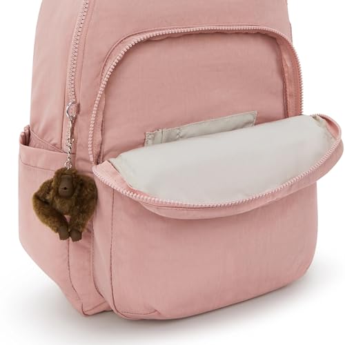 Image of Kipling Women's Seoul 15 inch Laptop Backpack, Durable, Roomy with Padded Shoulder Straps, Built-In Protective Sleeve