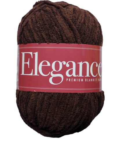 Vardhman Elegance Premium Blanket Knitting Yarn Thick/Mottu (1 Ball 200 Gram Each) Wool, 600 gm Best Used with Knitting Needles, Crochet Needles Wool Yarn for Knitting Shade no-7
