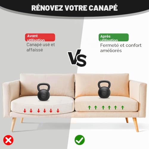 Coussin de soutien pour canapé TourKing mousse 40D durable