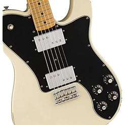 Fender Vintera Road Worn ’70s Telecaster Deluxe MN Olympic White – Guitare Électrique - Les Beatles, Paul McCartney, John Lennon, RIngo Starr, George Harrison Fender Vintera Road Worn '70s Telecaster Deluxe MN Olympic White - Guitare Électrique – Image 3