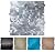 XUANINY 5-Sheet Peel and Stick Metal Backsplash Tiles, Self Adhesive Multiple-Shapes Aluminum Mosaic 3D Wall Sticker for Kitchen Bathroom Decor (5, Silver)