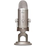 BLUE Yeti USB Microphone-Platinum, Mic Only (988-000102)