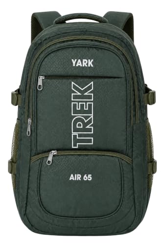 Image of Stylbase 50 Litre Rucksack Bag for Men & Women, 4 Compartment Trekking Backpack, Hiking Travel Bag for Camping, Trekking & Tourist Trips