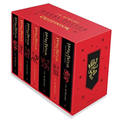 Harry Potter Gryffindor House Editions 7 Books Set