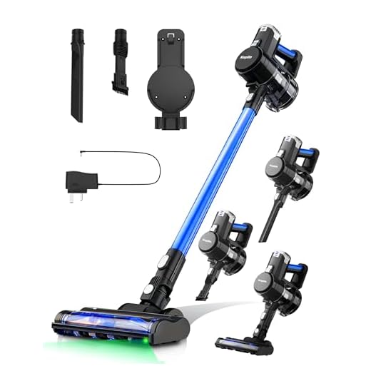 KEPLIN Cordless Stick Vacuum with LED