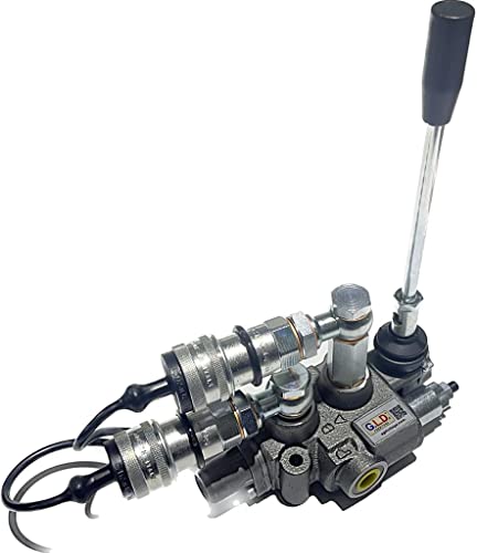 Distributore Oleodinamico Per Trattore 1 Leva Doppio Effetto - Portata 45 L/min, Pressione 300 Bar, 3/8"