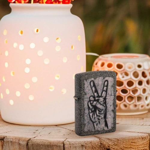 Encendedor Zippo Diseño Graffiti Peace miniatura 2