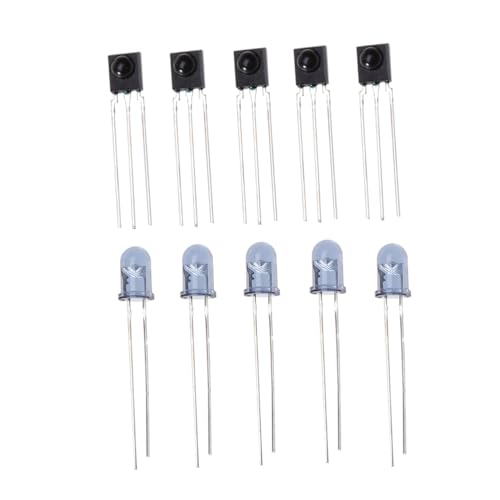 HEMOTON 5 Conjuntos Pré-amplificador Pré Amplificador Emissor Receptor Ir Liderado Diodos Led