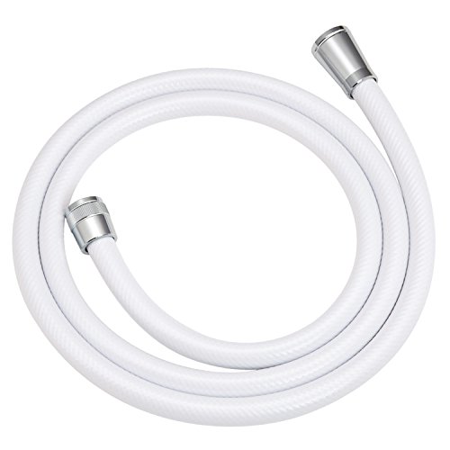 ガオナ これカモ シャワーホース 取替用 1.1m(アダプター付 ほとんどのメーカーに対応 ホワイト) GA-FK006