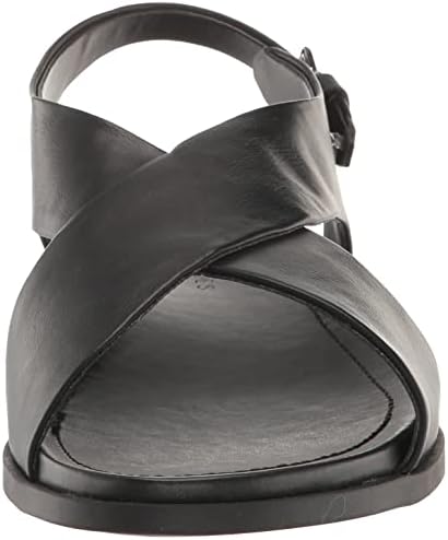 Aerosoles Women's Cele Flat Sandal, Black, 7 Wide | Image 1
