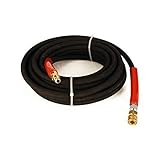 Raptor Blast 6000 PSI BLACK 2 Wire Braid Pressure Washer Hose 50' w/ Couplers