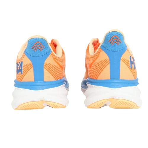HOKA Hoka Clifton 9 Vibrant Orange/Impala 12 EE - Wide
