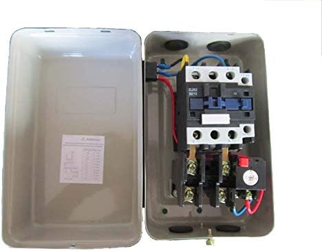 New Magnetic Motor Starter Control for electric motor compressor 5hp 1ph 230V 34 amp