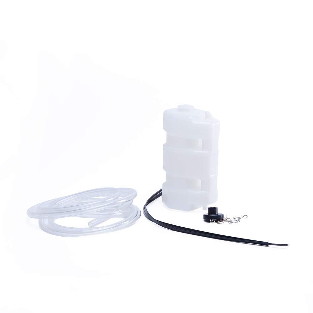 Componenti per motociclette Kit bottiglia di troppopieno per serbatoio raccolta moto da pista per 250 ml