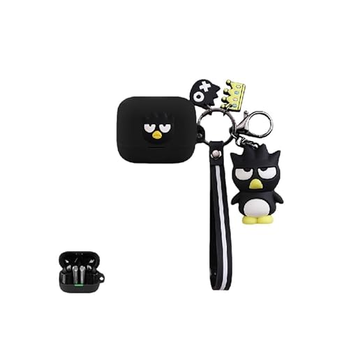 For EarFun Air Pro 4+�iplus�j �C���z���p�ی�P�[�X �ϏՌ��A�V���R���f�ށA�����h�~�t�b�N�t���A�[�d�\�A����~�߁A�w��h�~�A�C���z�����[�P�[�X�A���S�ی�A�h���A�h�o�A�y�ʁA�����h�~ (�J���r�i + �����h�~�X�g���b�v�j (E)