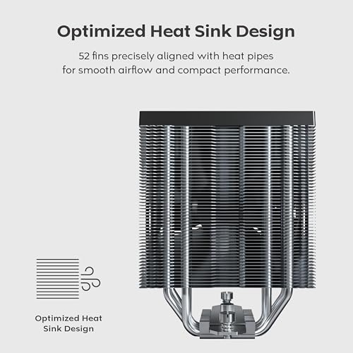Image of MONTECH NX400 ARGB - CPU Cooler, Single Tower, 4 Advanced Heat Pipes, 52-fin Heat Sink, E28, 120mm FDB Static Pressure Fan, 28mm Fan Thickness, Corner-Cover Footpads, Polished Top Cover, ARGB - Black