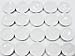 Dollhouse Miniature 20 Mini White Round Plates Dish 2cm Ceramic Kitchenware 3386