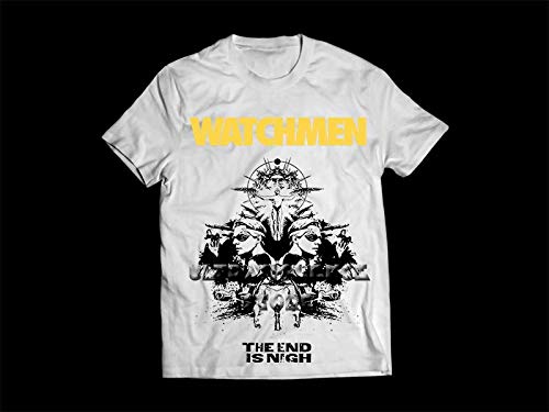 Camiseta/Camisa Masculina Watchmen Cinema Dc Hq Tamanho:P;Cor:Branco