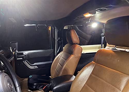 Ijdmtoy (2) 22-Diode 2-1/4" Led Circle Under Hood, Truck Bed, Cargo Area Illumination Lighting Kit W/Relay On/Off Switch, Universal Fit For Car Truck Suv #TOP7