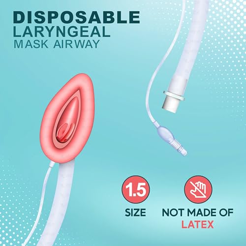 Image of OTICA Sterile Laryngeal Mask Airway - Disposable LMA | Silicone material | Size-1.5 No.