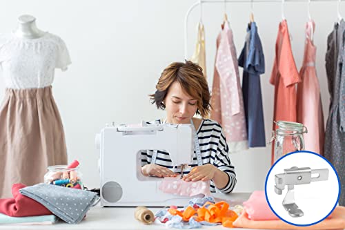 Pie prensatelas ajustable para cremalleras y cordones de costura miniatura 7