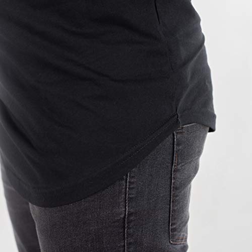 Kit 3 Camisetas Long (Azul Marinho,Cinza Mescla, Preto, GG)