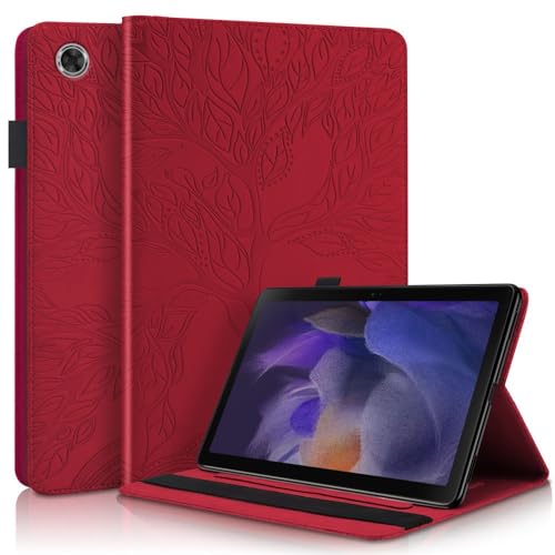 Étui Samsung Galaxy Tab A11 SM-X133 rouge protection clapet tablette 8.7