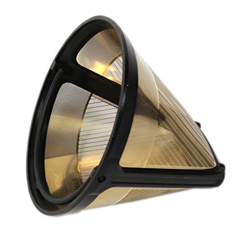 Cilio Coffee Filter Size 4 Gold, one