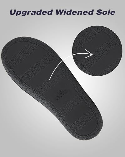 Image of Men's Adjustable House Slippers, Mesh Open Toe Breathable Indoor Slip on
