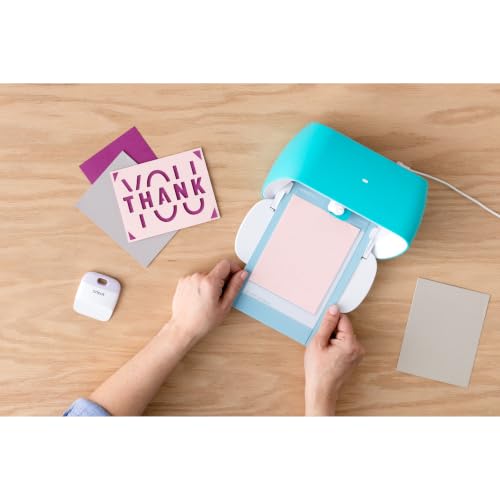 Image of Cricut Joy Card Mat, 4.5 inch x 6.25 inch, Crafting Mat for All Cricut Joy Cards, Reusable Card Mat with Clear Protective Film, Customize Cards Quickly, Compatible with Cricut Joy Cutting Machine