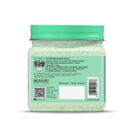Image of K DERMA Korean Face & Body Scrub | With Rice Water & Ceramide | For Glass skin | Deep Cleansing | Exfoliation | Skin Brightening | For Glowing Skin | 380ml | Pack of 2