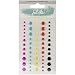 My Minds Eye Jubilee Wild Berry Adhesive Enamel Dots, Life