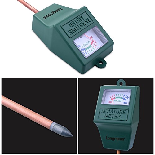 Vochtigheidsmeter planten, bodemtester, hydrometer voor tuin-, boerderij- en gazonplanten (bodemvochtigheidssensor… - Image 6