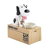 Hucha creativa: la hucha Dingham Double Dogs no es solo una hucha, sino también una bonita y novedosa decoración para mesas de hogar y oficina. Perfecto para todos los niños y adultos.
