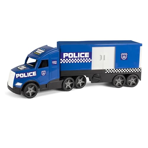 Véhicule d'intervention de la police Wader Magic Truck 36201 grand format 79 cm