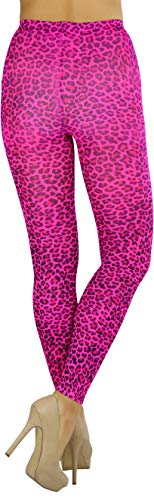 Image of ToBeInStyle Women's Footless Opaque Animal Zebra Tiger Tights Hosiery
