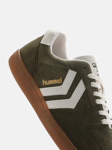 Image of hummel Classic Verve Casual Suede Sneaker for Men Lightweight with Synthetic Suede Enhanced Comfort Cushioned Insole and Slip-Resistance Work and Play Business Casual Shoes