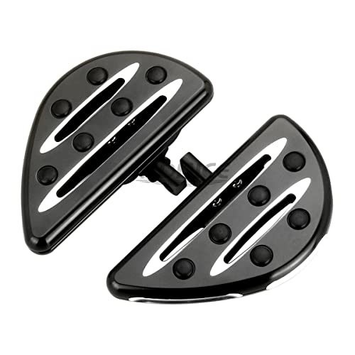 Black Aluminum Edge Cut Floorboards + Rear Brake Toe Heel Shifter Levers For Harley Touring Fltr Flht 1997-2007 Street Glide Flhx 2006-2007 #TOP3